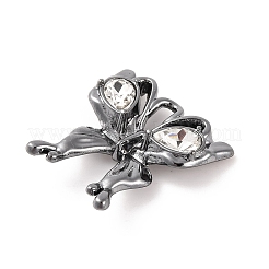 Pendentifs en laiton zircon cubique transparent&nbsp;ZIRC-I067-03A-01