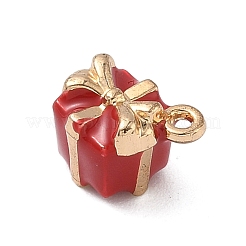 Рождественские подвески сплава эмали ENAM-F156-01G-08