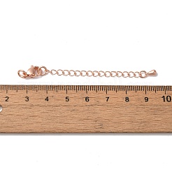 Gestell aus Messing mit Kettenenden und Verschlüssen&nbsp;KK-F873-01RG-01