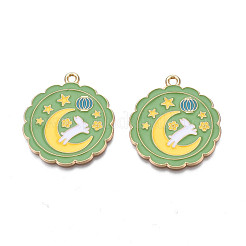 Подвески из эмали и сплава&nbsp;ENAM-N055-104B