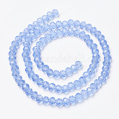 Chapelets de perles en verre&nbsp;EGLA-A034-T2mm-D14