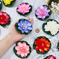 16 шт. 8 цвета искусственный лотос eva&nbsp;DIY-FH0010-33