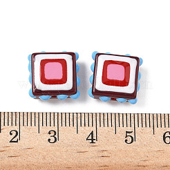 Бусины из стеклянной эмали LAMP-S079-14F