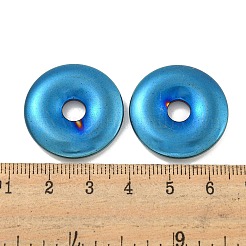 Pendentifs en hématite synthétique non magnétique galvanisés&nbsp;G-C136-04G