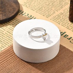 Регулируемые кольца из нержавеющей стали 304 для женщин&nbsp;RJEW-F169-01P-01