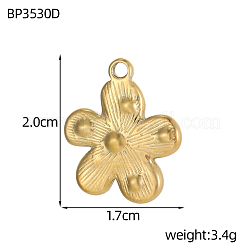 Подвески из нержавеющей стали 304&nbsp;STAS-OY005-61G