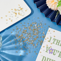 400 шт. Защитные устройства и протекторы из латунной проволоки двух цветов KK-LP0001-22