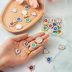 Collegamenti dei componenti del lampadario smaltato in lega da 36 pz&nbsp;FIND-SW0001-18