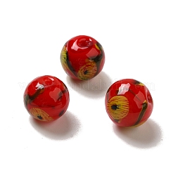 Бусы лэмпворк ручной работы LAMP-G162-08A-05