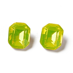 Cabochon con strass in vetro opale k9&nbsp;RGLA-J018-B-NC