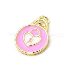 Латунь эмаль подвески&nbsp;KK-I378-04G