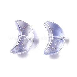 Гальваника прозрачная стеклянная бусина&nbsp;EGLA-H102-07B