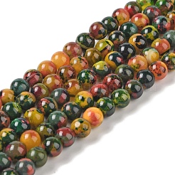 Природные Агат бисера нити G-C116-B01-06