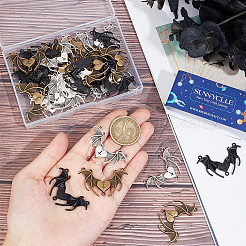 30 шт. 3-цветные литые компоненты люстры соединения FIND-SC0006-89