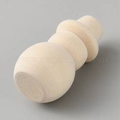 Рождественские незаконченные деревянные скульптуры DJEW-WH20005-08A