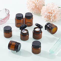 Стеклянная переносная банка для крема&nbsp;LS-MRMJ-WH0064-48A