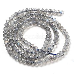 Природные лабрадорита бисер нитей G-G161-B21-01