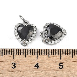 Латунные микро проложить кубического циркония подвески KK-U043-14P