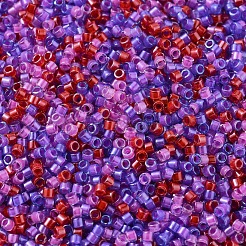MIYUKIデリカビーズ  シリンダー  日本製シードビーズ  11/0  （db2065)蓄光ミックス5  1.3x1.6mm  穴：0.8mm  約2000PCS /ボトル&nbsp;SEED-JP0008-DB2065