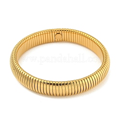 Браслет-цепочка в виде плоской змейки из нержавеющей стали 304&nbsp;BJEW-B076-01G