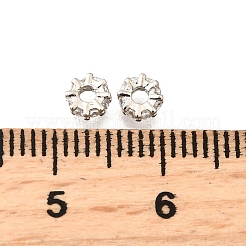 Латунные микропаве из прозрачного кубического циркония KK-K300-02A-P