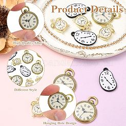12 pièces 3 styles pendentifs en alliage de style tibétain&nbsp;FIND-CJ0005-77