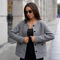 100 шт. пуговицы из ткани с 1 отверстиями на ножке&nbsp;BUTT-FH0001-024