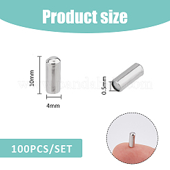 100 шт. Латунные бусины KK-FH0007-50