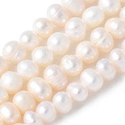 Нити из натурального культивированного пресноводного жемчуга PEAR-I007-07I-01A