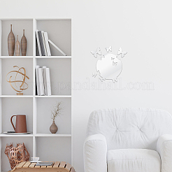 Stickers muraux miroir acrylique&nbsp;OACR-WH0032-05C