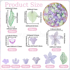 Наборы для самостоятельной сборки цветочных листьев&nbsp;DIY-BM0001-12C