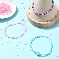 Наборы стеклянных бусин смешанного стиля&nbsp;SEED-YW0002-60A