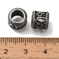 Европейские бусины из нержавеющей стали 304 STAS-D191-24A-AS