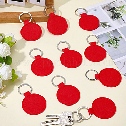 10 шт. брелок из искусственной кожи&nbsp;KEYC-CL0001-34B