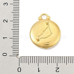 Подвески из настоящей 18-каратной позолоченной нержавеющей стали 304&nbsp;STAS-K291-01G-03