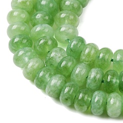 Chapelets de perles de jade blanche naturelle&nbsp;G-E507-01-05