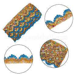 Ruban de paillettes en polyester&nbsp;OCOR-WH0068-36B