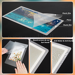 100 шт. пластиковая пленка для ламинирования&nbsp;AJEW-WH0606-55E