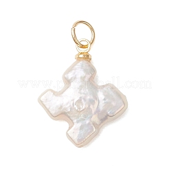 Подвески из натурального барочного жемчуга кеши&nbsp;PALLOY-JF04919-02