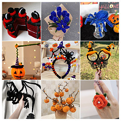 150шт 6-х цветные плюшевые палочки своими руками&nbsp;FIND-TA0005-80