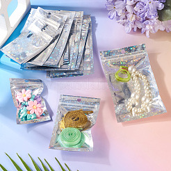 100 шт. 5 стиля блестящие голографические звезды пластиковая упаковка инь-ян пакеты с застежкой-молнией&nbsp;OPP-TA0001-21