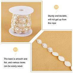 Chaînes de perles imitation plastique&nbsp;DIY-WH0223-58