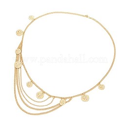 Многослойные цепочки из сплава в форме монеты для женщин на талию FS-WG18420-01