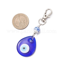 Ручная работа лэмпворк подвеска от сглаза&nbsp;HJEW-JM04143-03