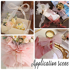 Полиэстер органза ленты&nbsp;SRIB-WH20020-003A-01