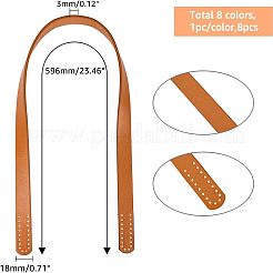 8 шт. 8-х цветные ремни для сумок из искусственной кожи pu FIND-FH0004-99