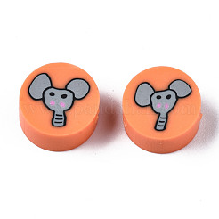 Бусины из полимерной глины  CLAY-N008-036I