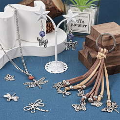 120шт 15 стиля подвески из сплава в тибетском стиле&nbsp;TIBE-TA0001-30