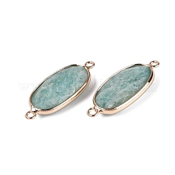 Connettori di collegamenti di amazzonite naturale&nbsp;X-G-R472-03H