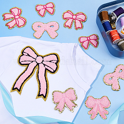 12 шт. 6 стиля вышивки пайетками на тканевой основе с термонаклейками&nbsp;PATC-DC0001-08